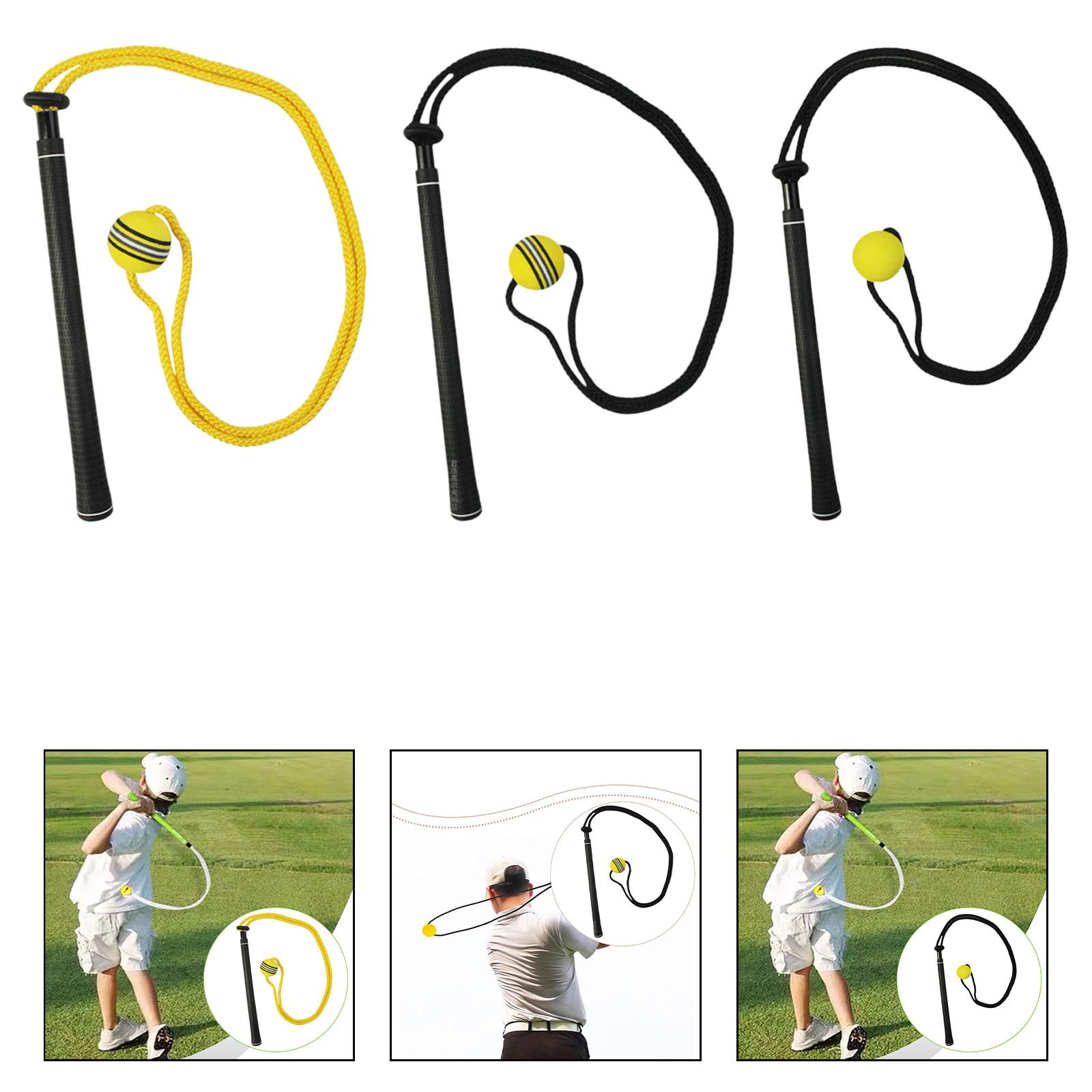 Golf Equipment Beginners - Golf Swing Trainer Elastik Halat Uygulama