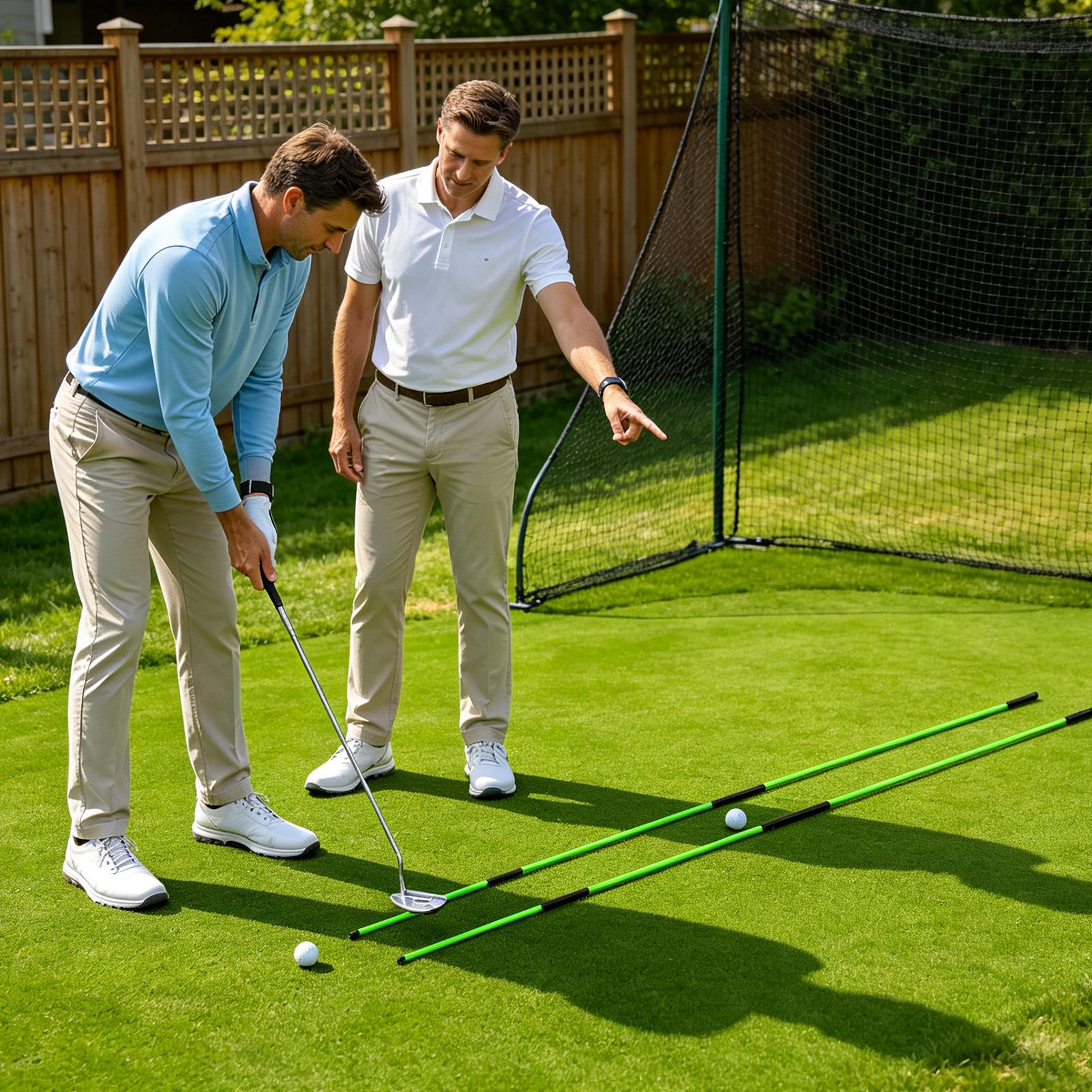 Golf Equipment Beginners - Golf Salıncak Düzlemi Eğitmeni Hizalama Taşınabilir