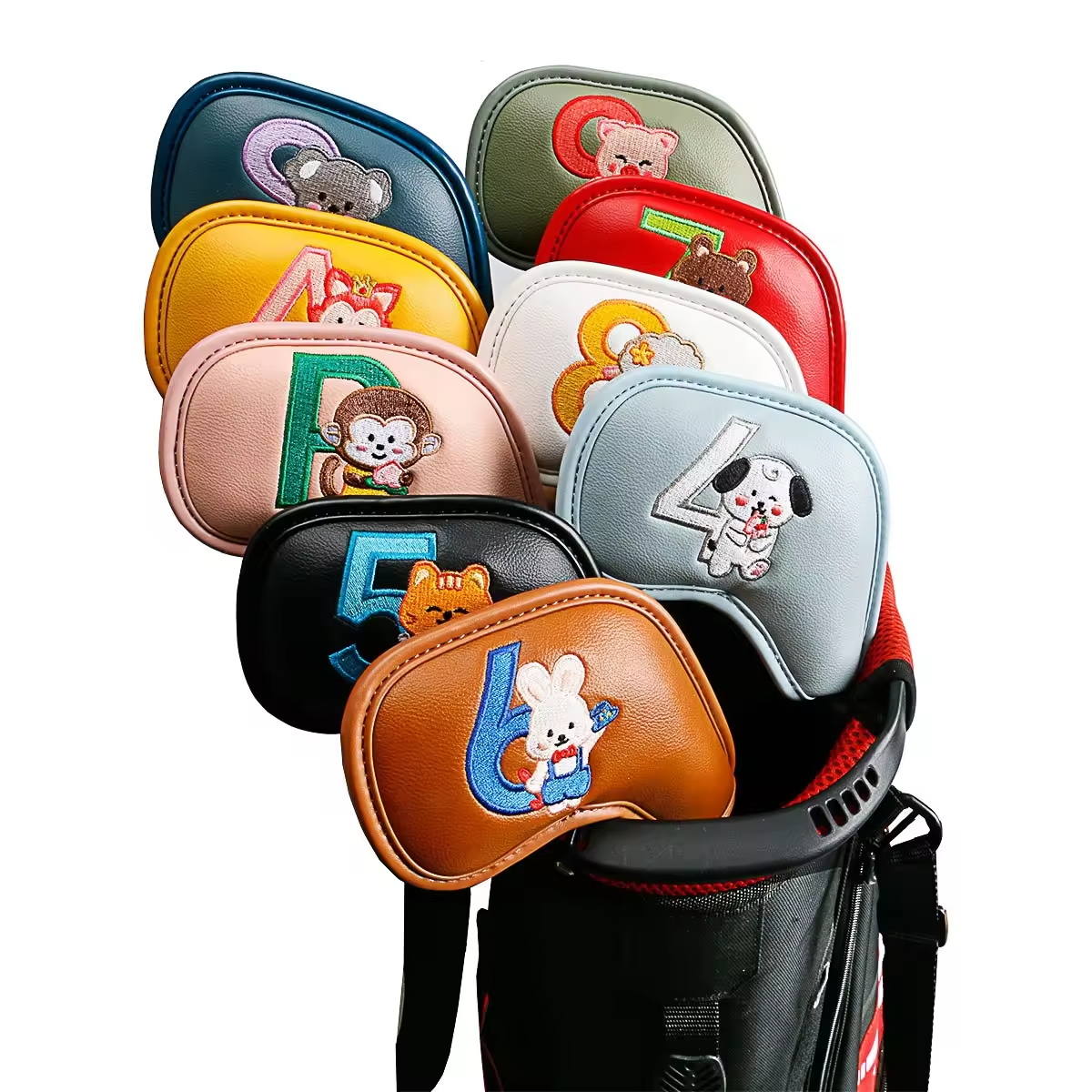 Golf Equipment Deals - 9 adet sevimli karikatür hayvan Golf