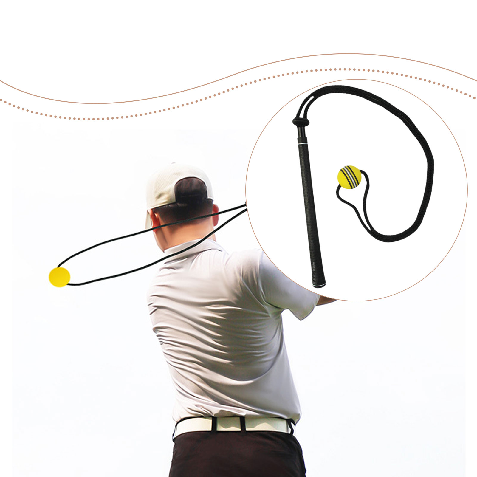 Golf Swing Trainer Elastik Hal - Golf Equipment Beginners incelemesi ve fiyatı
