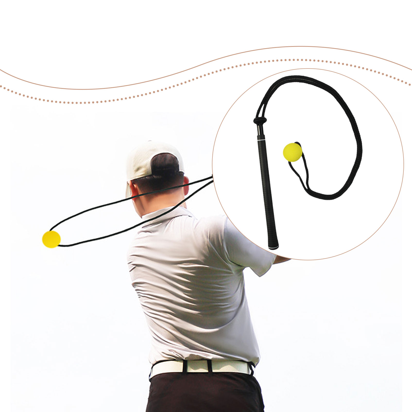 Golf Swing Trainer Elastik Hal - Golf Equipment Beginners incelemesi ve fiyatı