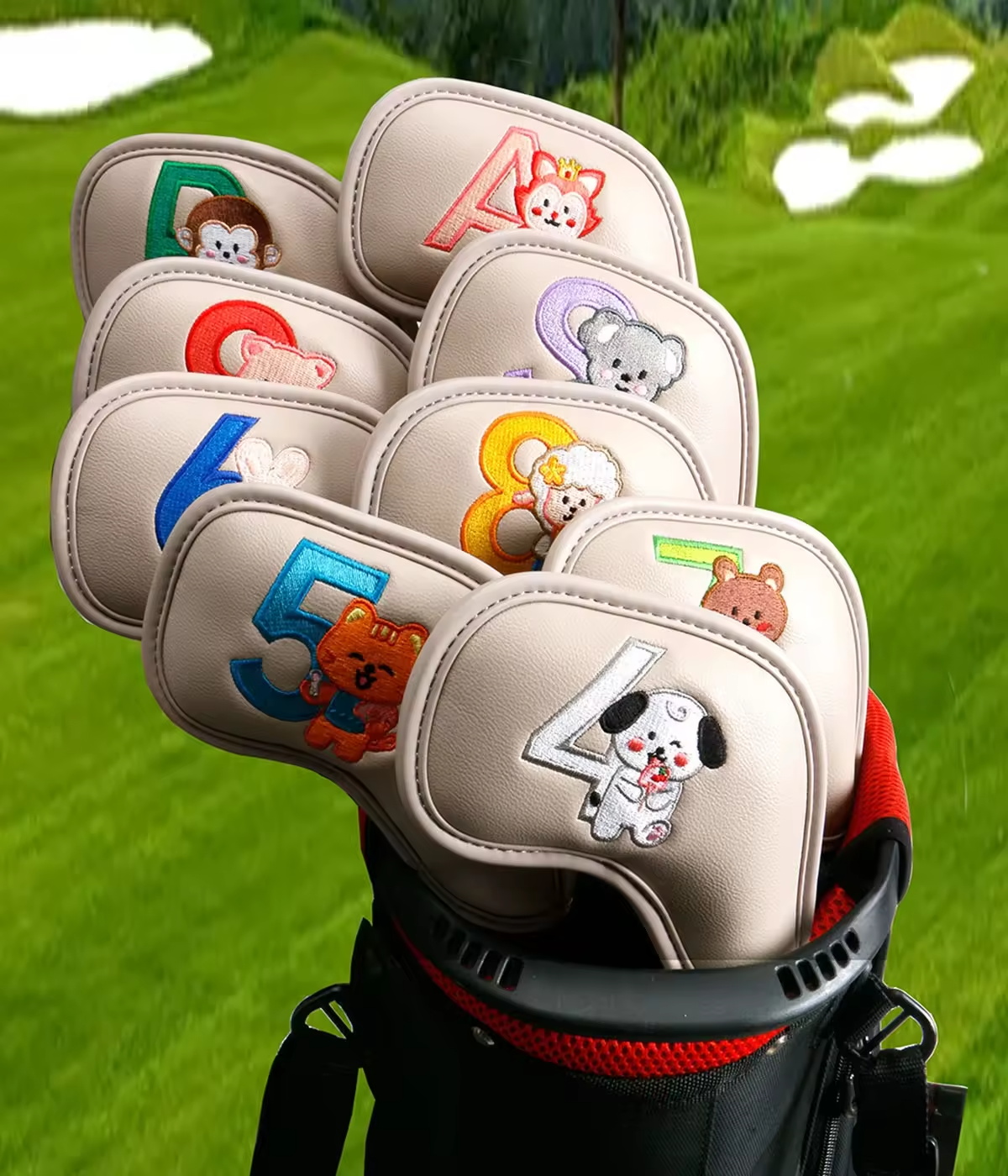 9 adet sevimli karikatür hayva - Golf Equipment Deals incelemesi ve fiyatı
